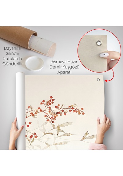 Akiko Niikura Nenden Duvar Örtüsü-7037