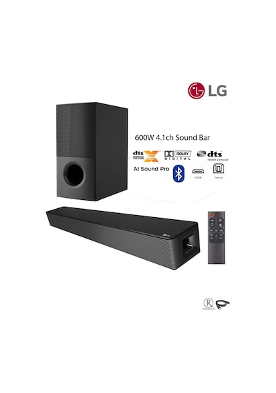 600w Yüksek Ses Ve Kalite, 4.1 Kanal Sinema Deneyimi, Kablosuz Bluetooth Optik Ve Usb Ses Sistemi-118418