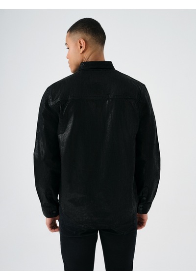 Regular Fit Erkek Gömlek U.kol Denim