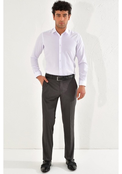 Efor P 1067 Regular Regular Antrasit Klasik Pantolon Antrasit