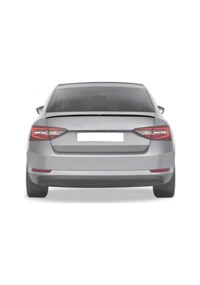 Omsa Line Skoda Superb 3 İle Uyumlu Spoiler Piano Black Abs 2015-2019 Arası