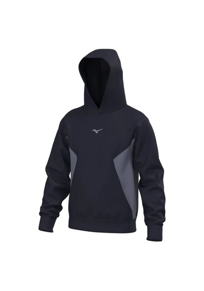 Mizuno Athletics Hoodie Erkek Kapüşonlu Sweatshirt Lacivert / Gri Çok Renkli