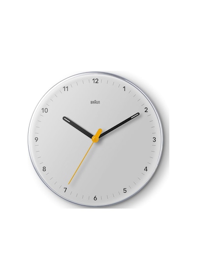 Braun Klasik Analog Duvar Saati Sessiz Kuvars Mekanizması, Iyi Ok Diğer