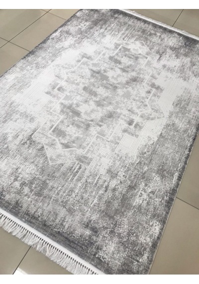 Merinos Halı Elegance 74429 096 Serisi Akrilik Salon Oturma Yatak Odası Halısı Gri - Krem
