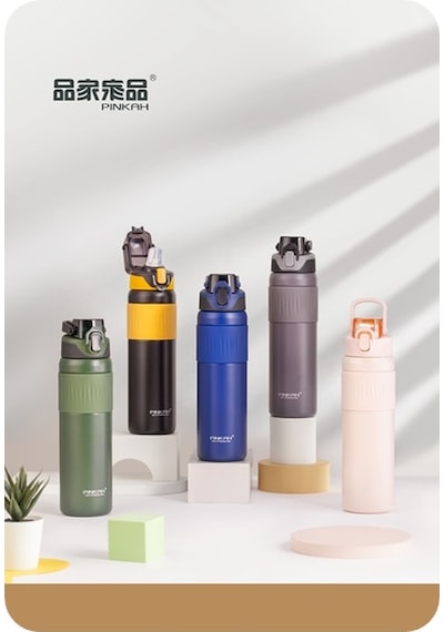 Pınkah Pj-3639 700ml Yeşil Çelik Matara Diğer