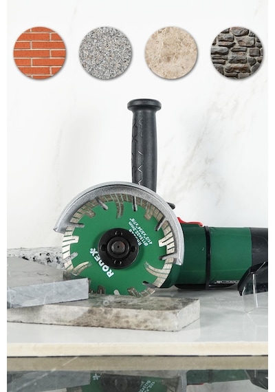 Rodex Turbo Elmas Kesme Diski Uzun Segmentli Tipli Rrs115