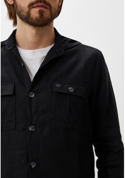 Siyah Kapüşonlu Erkek Gömlek Slim Fit Ncs Jeans 7298 Siyah Siyah Kapüşonlu Erkek Gömlek Slim Fit Ncs Jeans 7298 Siyah