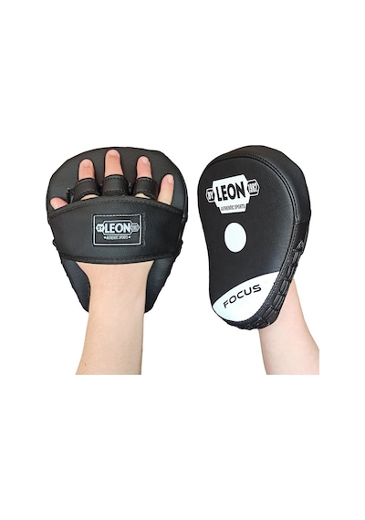 Leon Focus Boks El Lapası Ellik Siyah Beyaz Beyaz - Siyah