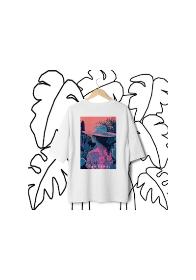 Samsara Serisi No:5 T-shirt - Kırmızı