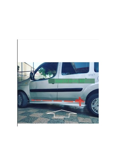 Fiat Doblo 1 2 Yan Marşpiyel Takımı - Plastik