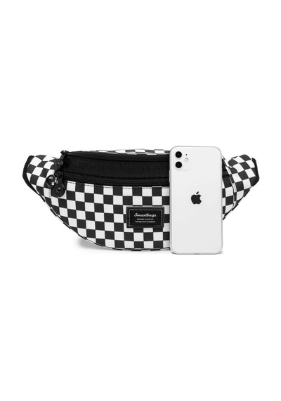 Smart Bags 3030 Su Geçirmez Bel Çantası (Siyah/Beyaz) Siyah