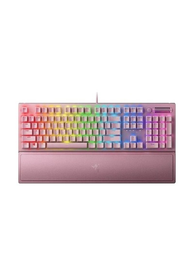 Razer Mekanik Oyun Klavyesi Quartz Pembe Klavye Clicky Switches