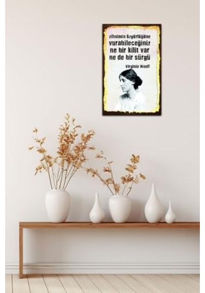 Ayrex Kuşe Kağıt Duvar Posteri Ne Bir Kilit Var Ne De Bir Sürgü Retro Vintage Drtr0023