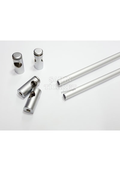 Perde Borusu Perde Çubuğu Ve Başlığı Perde Çubuğu 60 Cm (1 Çift)