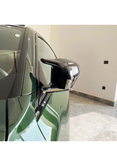 Bmw G20 3 Serisi Batman Yarasa Piano Black Abs Plastik Ayna Kapağı