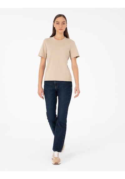 Pierre Cardin Kadın Koyu İndigo Jean Pantolon 50291374-vr089 Koyu İndigo