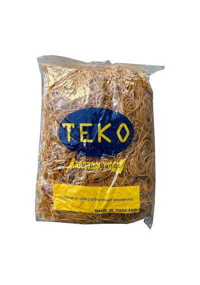 Teko Aaa Kauçuk Ambalaj Paketleme Lastiği - Çap : 70 Mm. Kalınlık:1,5 Mm - 1000 Gr.lık 10 Paket