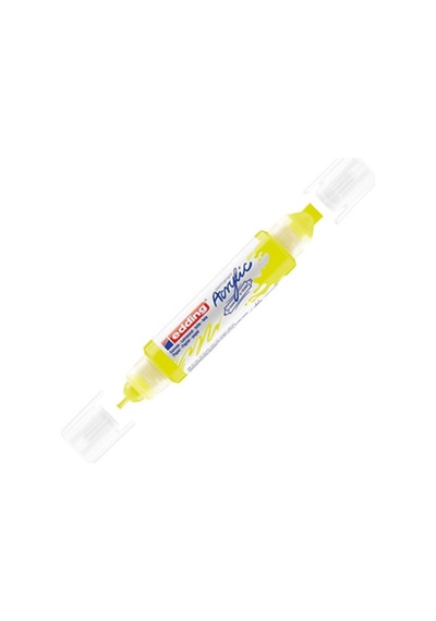 Edding Akrilik 3d Double Liner Fosforlu Sarı 065 5400 Çok Renkli