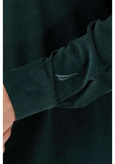 Nautica Erkek Yeşil Classic Fit Gömlek-12030 Yeşil