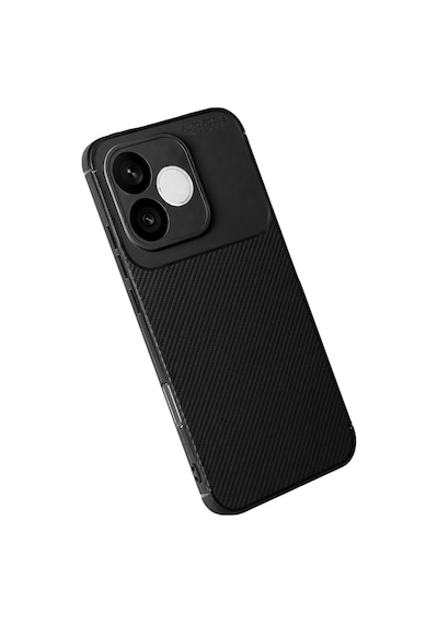 Newface - 500 - Huawei Honor 600 Lite Auto Focus Karbon Kapak - Csmo-tex - - Siyah