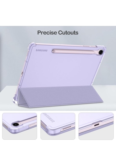 Samsung Uyumlu Galaxy S10 Fe+ Plus 13.1inç Kılıf Flip Cover Kalem Bölmeli Pc Case Kapaklı