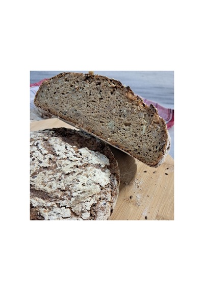 Alman Ganzkorn 3-kornbrot - Taneli Çavdar Ekmeği 850 G