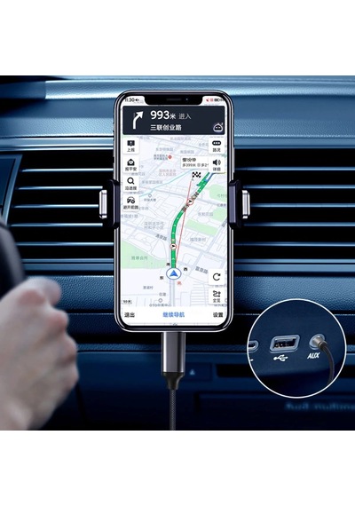 İphone Lightning Aux Araç Dönüştürücü Ses Kablosu 35 Mm Jack Girişli Standart