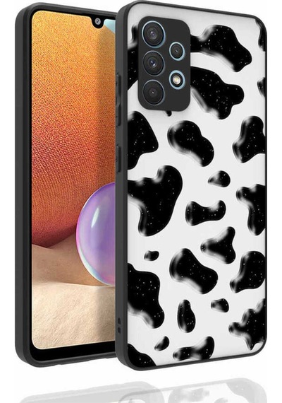 Galaxy A32 4g Kılıf Desenli Kamera Korumalı Parlak Zore Nora Kapak NO2