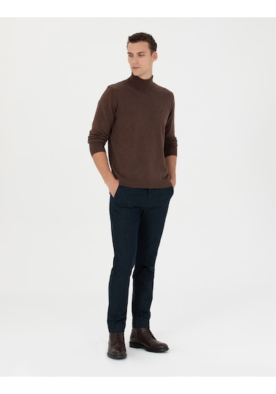 Pierre Cardin Erkek Lacivert Kanvas / Chino Pantolon 50278130-vr033 Lacivert