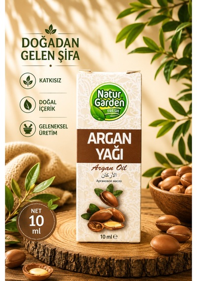 Natur Garden Argan Yağı 10 ML