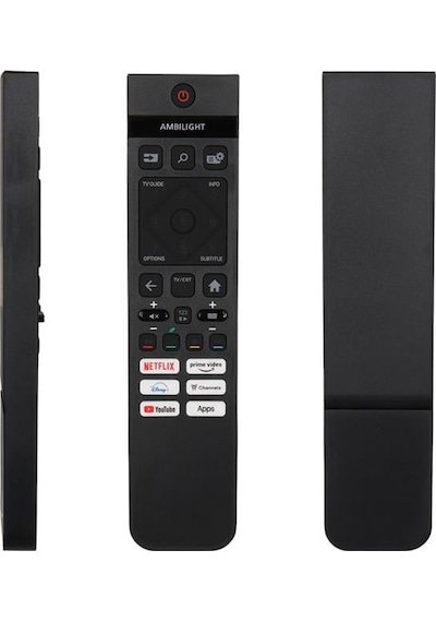 Philips Hph261-43pus8510/12-50pus8349-55oled759-65pml9019-85pus8510 Netflix-prime Video- Youtube- Disney Plus Tuşlu Ses Komutsuz Lcd-led Tv Kumanda