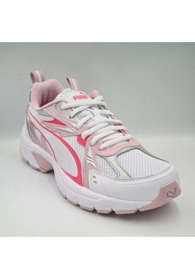 Puma Milenio Tech Beyaz Pembe Kadın Sneaker Spor Ayakkabı Beyaz - Açık Pembe