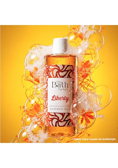 The Bath Factory Liberty Duş Jeli Ve Saç Vücut Spreyi 2'li Set