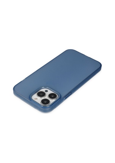 Apple iPhone Uyumlu - 14 Pro Kılıf Modos Metal Kapak - Lacivert