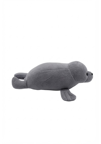 Fok Polar-peluş 35 Cm Gri