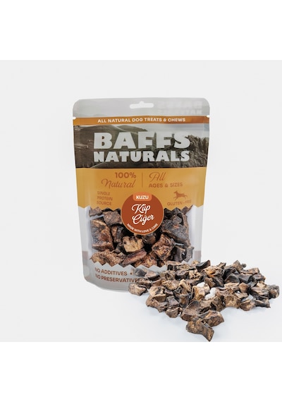 Baffs Naturals Kuzu Küp Ciğer Doğal Köpek Ödül Maması 100 G