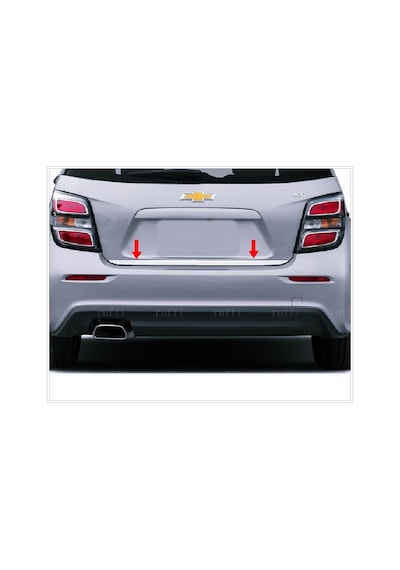 Chevrolet Aveo Hb Krom Bagaj Alt Çıtası 2011 Üzeri N11.592