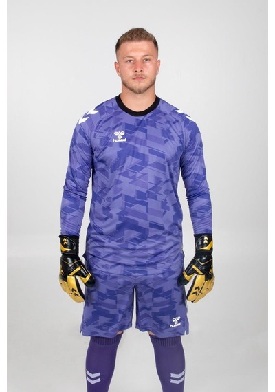 Hummel Line Kaleci Tek Üst Forma Mor