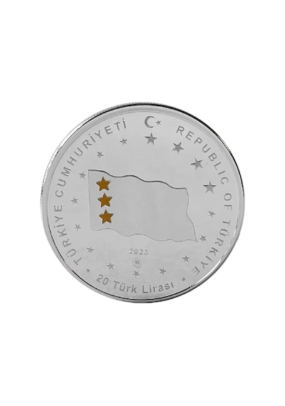 Ak Hun 1 Ons 31.10 Gram Gümüş Sikke Coin 925