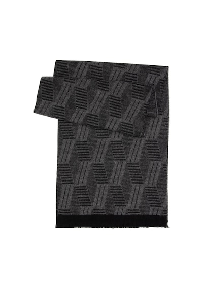 Pierre Cardin Erkek Siyah Kaşkol 50317410-001 Siyah