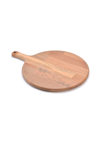 Ahşap Ahşap Pizza Tahtası Tabağı, Sunum Ve Kesme Tahtası Ağaç 32 Cm Ahşap