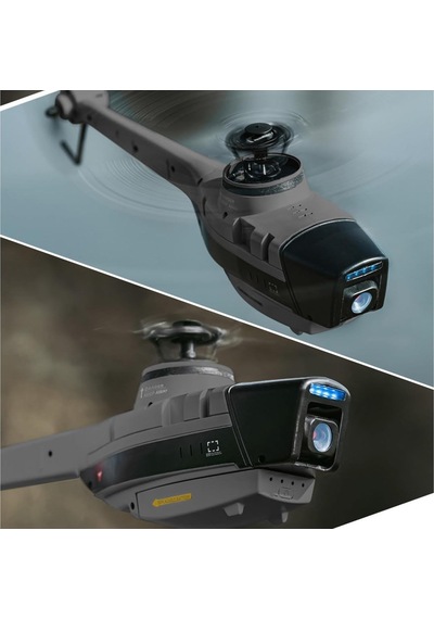 2 Bataryalı Rc Keşif Helikopteri Craftlz Mini Recon Drone Helikopter Gerçekçi Tasarım & Led Işıklar