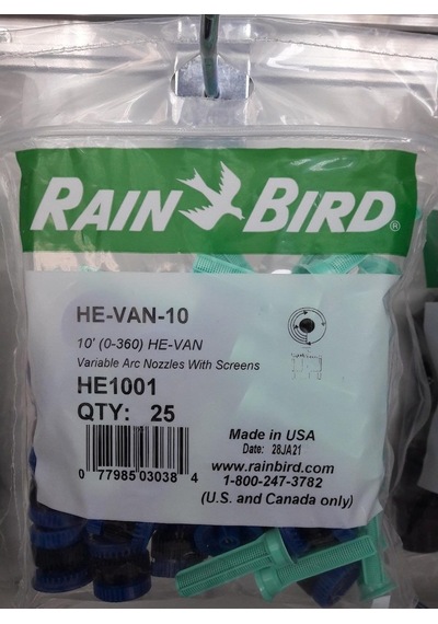 Rain Bird 10 He Van Nozul - 25 Adet