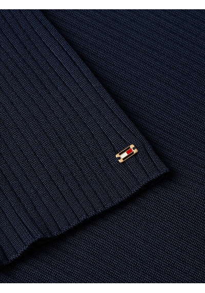 Rayon Rıb Slım Polo Ss Swt Kadın Mavi Bluz - Ww0ww48482 Mavi