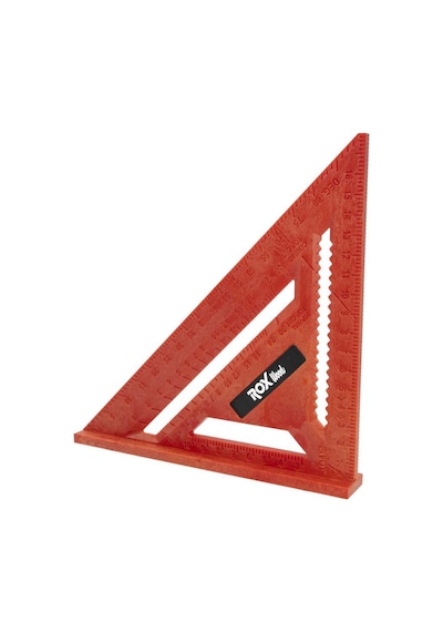 Rox Wood 0022 Abs Plastik Üçgen Marangoz Gönye 175   Mm