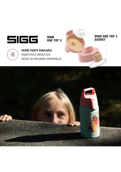 Sıgg - Shield One Disney Prensesleri Paslanmaz Çelik Çocuklar İçin İçecek Şişesi - Gazlı İçecekler İçin Uygu Genel