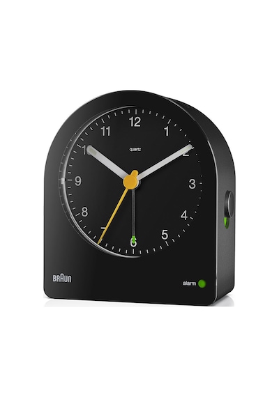 Braun Bc22b Siyah Klasik Analog Alarmlı Masa Saati Brn.bc22b