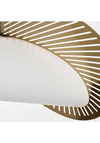 Ikea Kvällsdopp Sarkıt Lamba Abajur Başlığı, Pirinç Rengi, 52 Cm Çok Renkli