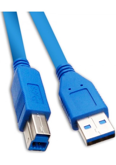 Usb 3.0 Data Kablosu - Usb 3.0 Yazıcı Kablosu 1.5 Metre