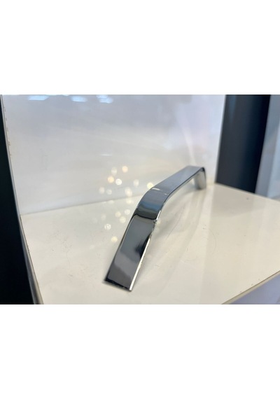 Şahin Metal Kulp 192mm Krom Dolap Kapak Modern Tv Ünite Çekmece Mobilya Komidin Vestiyer Krom